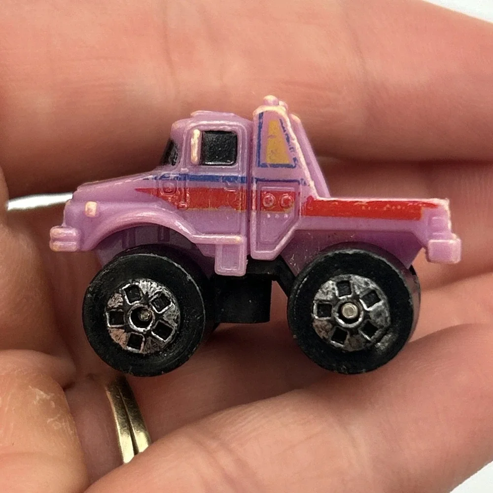 Lot (5) Road Champs Vtg 1980's Galoob Deluxe Micro Machines Monster Trucks Cars